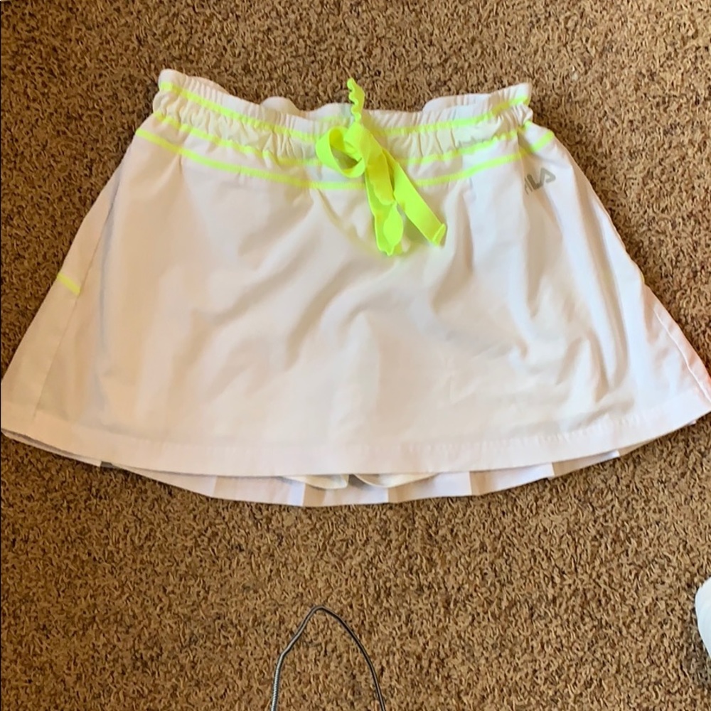White tennis/golf skirt